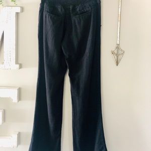 Black Linen Pants